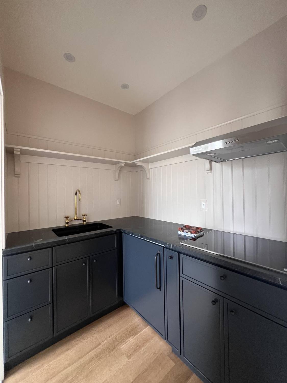 Completed living area renovation