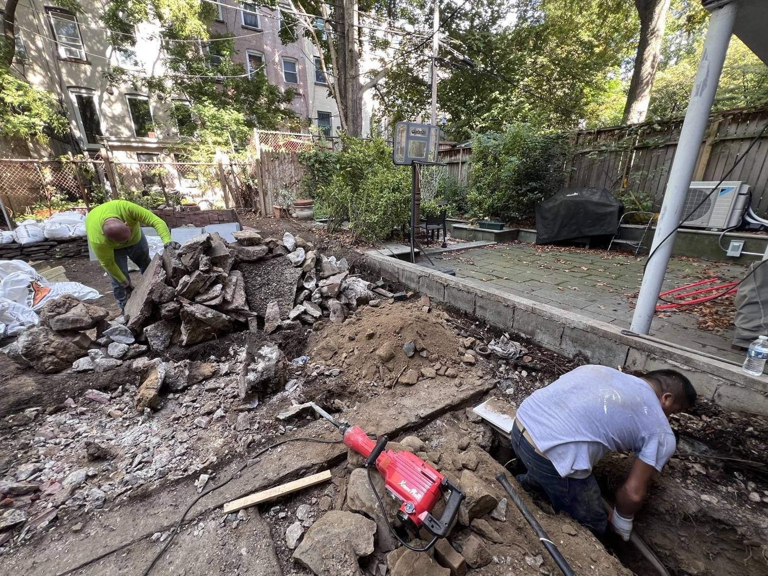 Protected renovation work area